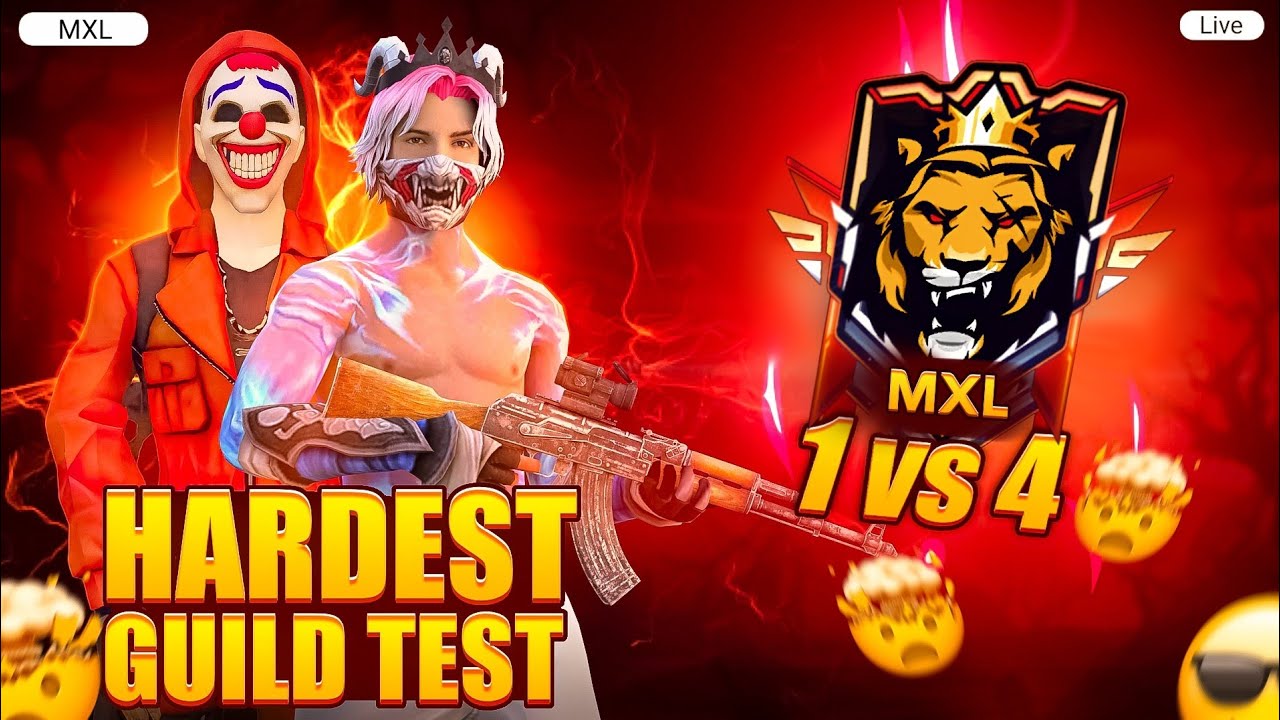 "🔥 EPIC Free Fire Live Stream: Guild Test Extravaganza! 🎮🔥" #freefire #live