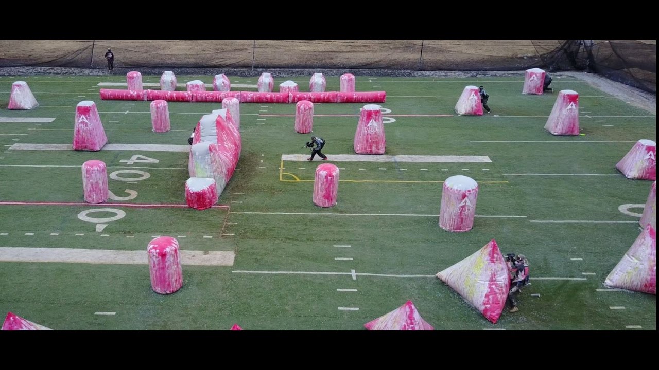 LVL UP Sports Vintage Paintball Practice YouTube