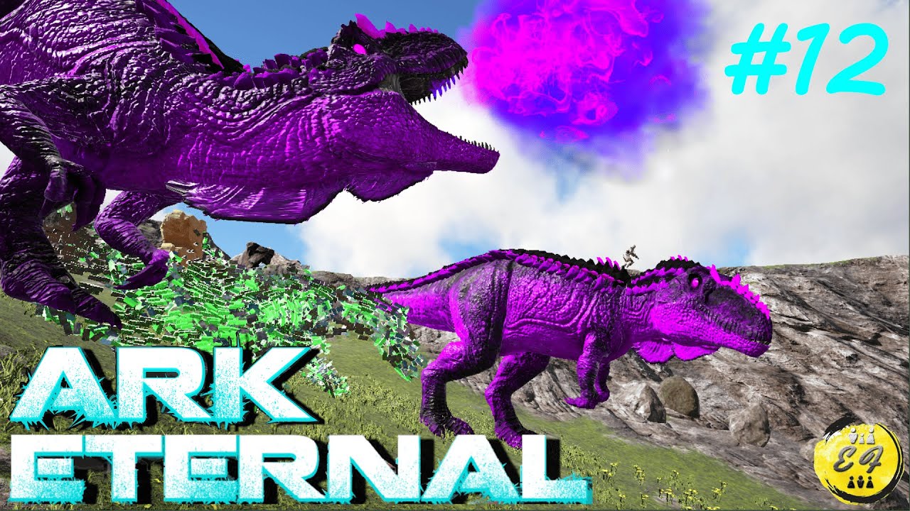 ARK мод Eternal: Полная эволюция Evo Armoured DarkStar и Unknown Poison Wyvern- ARK: mod Eternal #12
