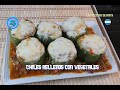 chiles rellenos con vegetales , las recetas de anita