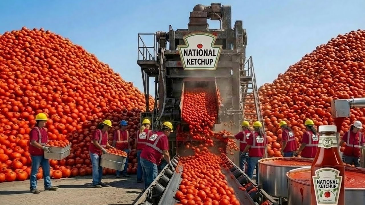 The Journey of National Ketchup | From Farm to Bottle