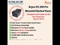 Argox OS-200 Pro Masaüstü Barkod Yazıcı