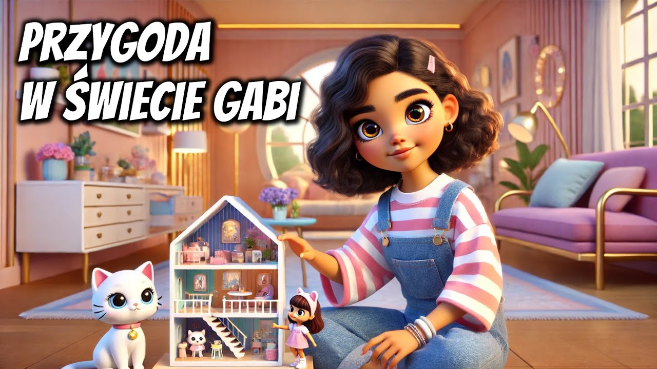 🎀🐱 Miriam i przygoda w świecie Gabi - Bajka do słuchania na dobranoc 🎧