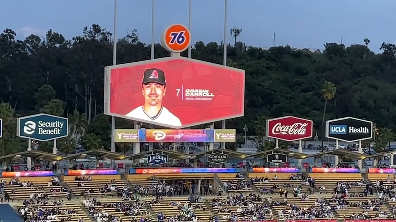 Arizona Diamondbacks Starting Lineup (3-31-23)