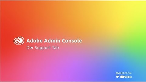Adobe Admin Console – Registerkarte "Support" – Hilfe für Creative Cloud-Team-Abonnements