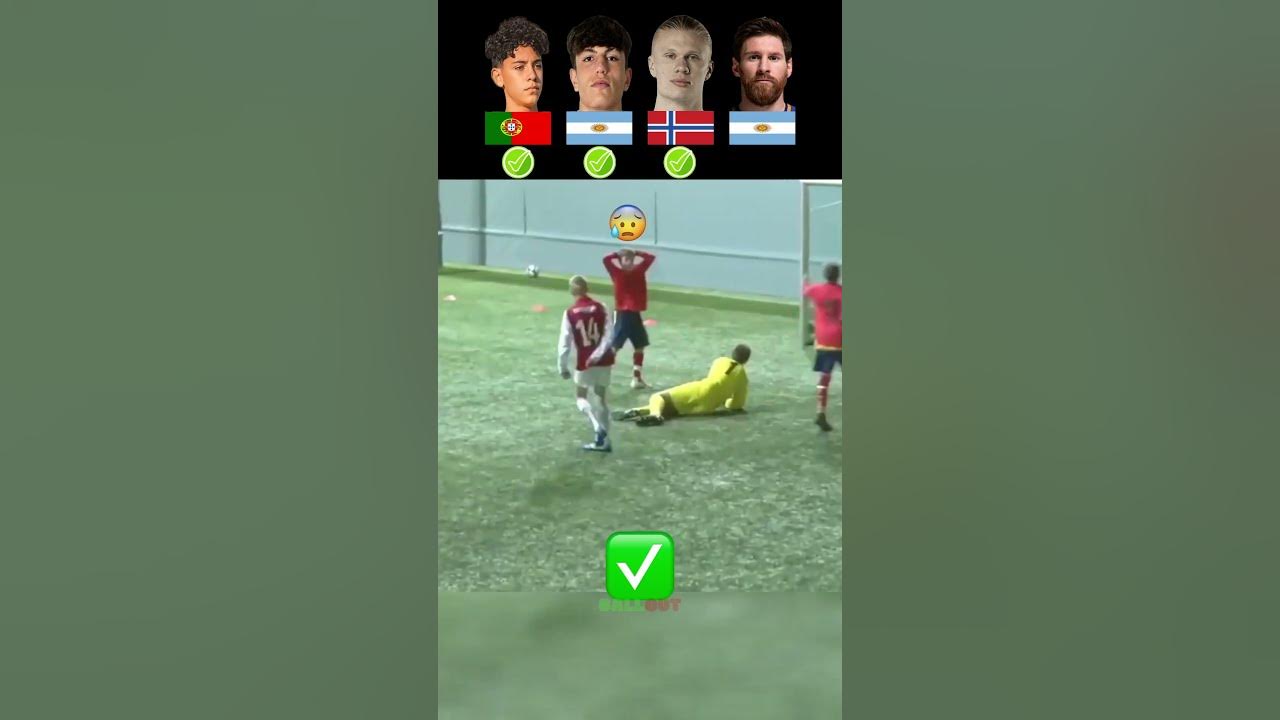 Ronaldo Vs Messi Vs Haaland Vs Garnacho | Young Star Goals🥶 Ronaldo Vs Messi Vs Haaland Vs Garnacho | Young Star Goals🥶