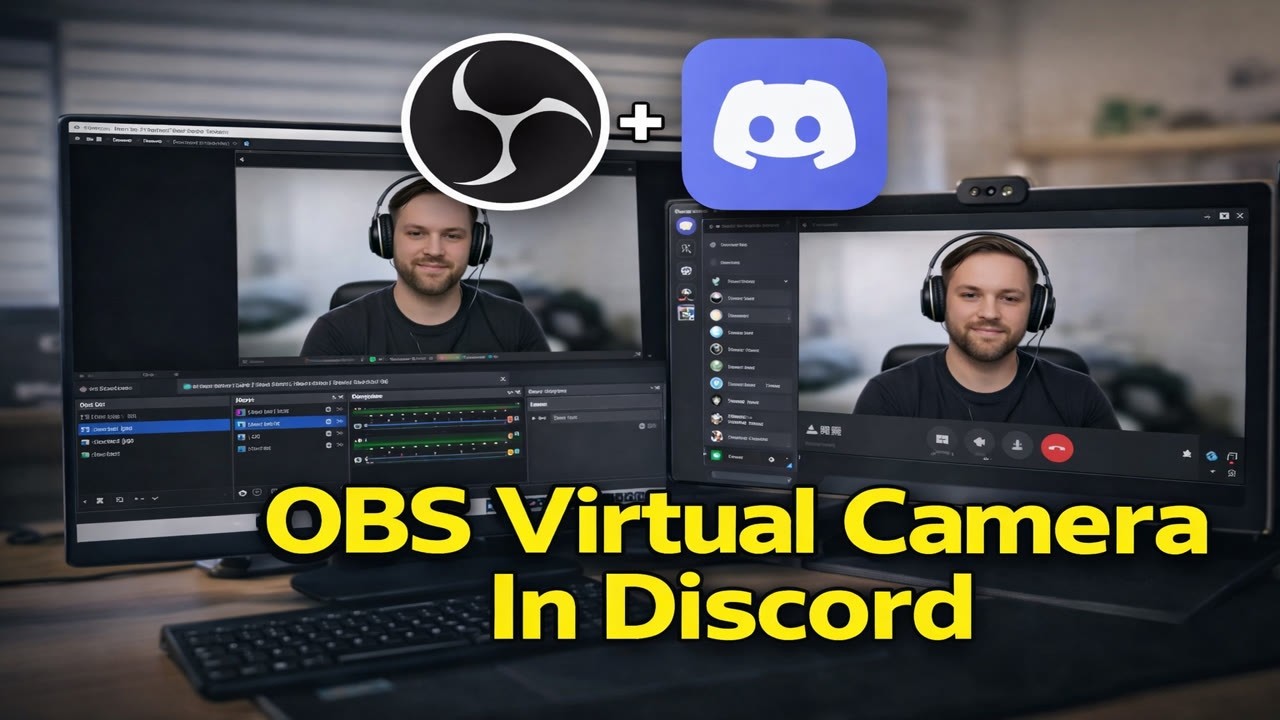 How To Use OBS Virtual Camera In Discord (2026) - YouTube