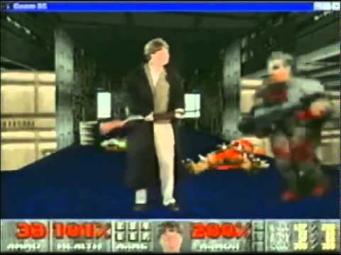 Windows 95 Gaming Promo Featuring Bill Gates and Doom. (1995, Microsoft)
