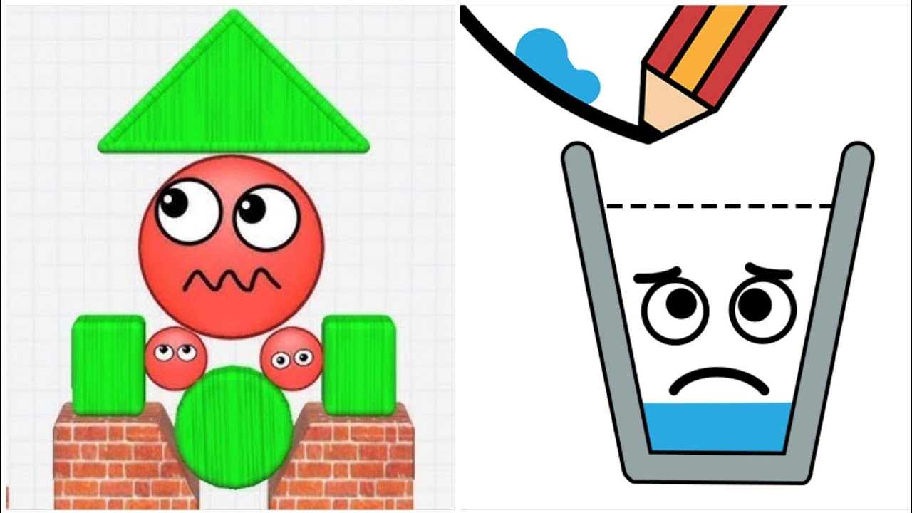 Happy Glass Puzzle VS Hide Ball Brain Teaser Logic Puzzle Merge Two Strategies Level Up!