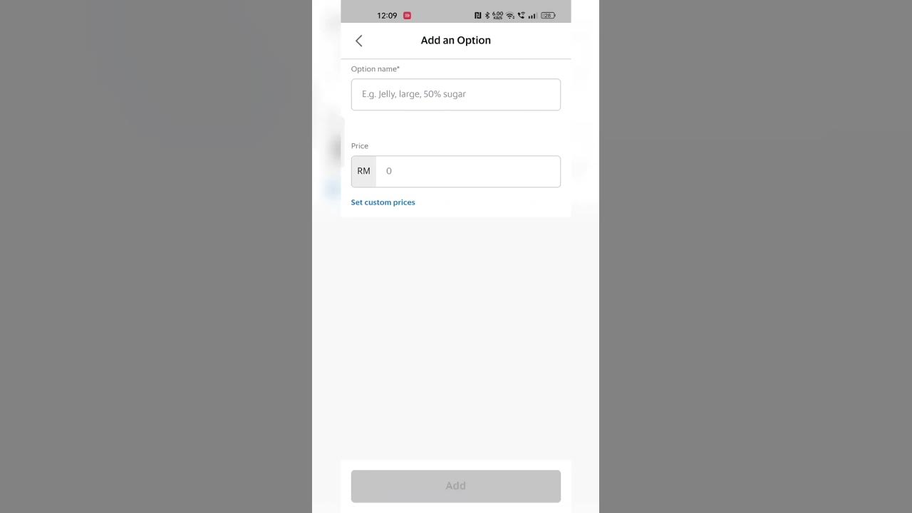 Cara Untuk Add Option Group Dalam Menu Grabfood Merchant YouTube