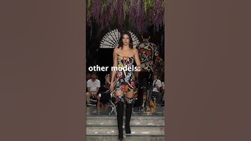 Models Vs. Zendaya on the runway #shorts #trending