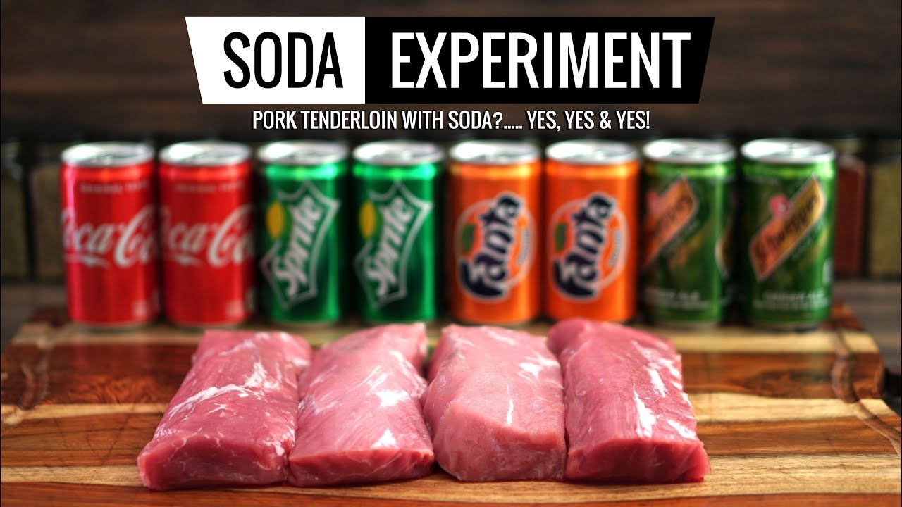 Sous Vide SODA EXPERIMENT - Pork Tenderloin Marination - April's Fools Prank!