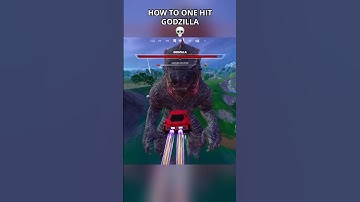 INSTANT DEFEAT GODZILLA GLITCH in Fortnite Season 1😳 (Chapter 6) #fortnite #foryou #fyp #shortsfeed