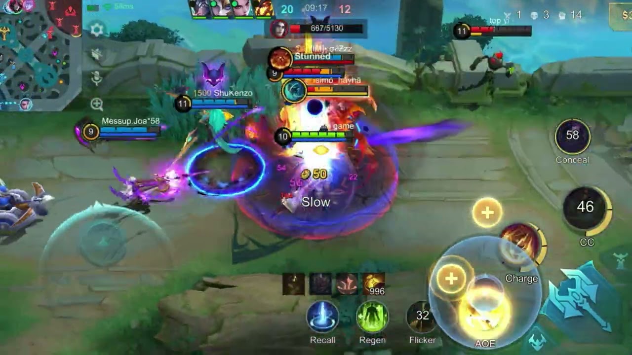 Full Support Tigreal, Full Team Victory 💙