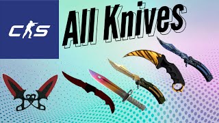 All Knives + Animations - Counter Strike 2