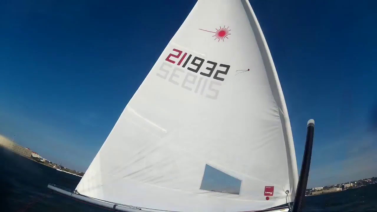 4.7 laser sailing - YouTube