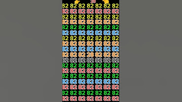 🔍 Can You Find the Secret Number? 🤔Put your observation skills to the test with this