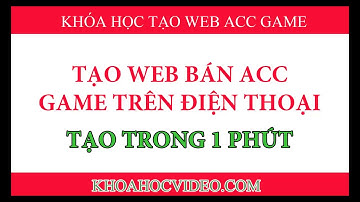 Tạo tên miền riêng trên website bán acc game - tạo web nhanh - bài cuối