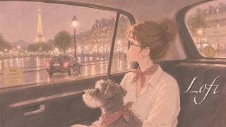 雨の夜、パリのタクシーから 🚕🌧️ 窓の水滴と街の灯りのLofi | 睡眠・勉強・作業用BGM 1時間 screenshot 2