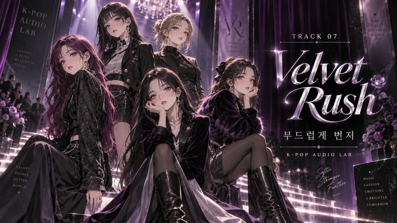 Velvet Rush | 부드럽게 번져 | AI K-pop Girl Group Song
