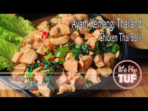 Tumis Ayam Kemangi Thailand