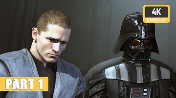 SW: The Force Unleashed 2 Gameplay Playthrough Part 1 Kamino Escape (4K ULTRA 60FPS)