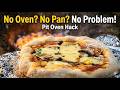 Pizza Cooking Challenge: No Oven? No Pan? No Problem! 🍕🔥(Pit Oven Hack)