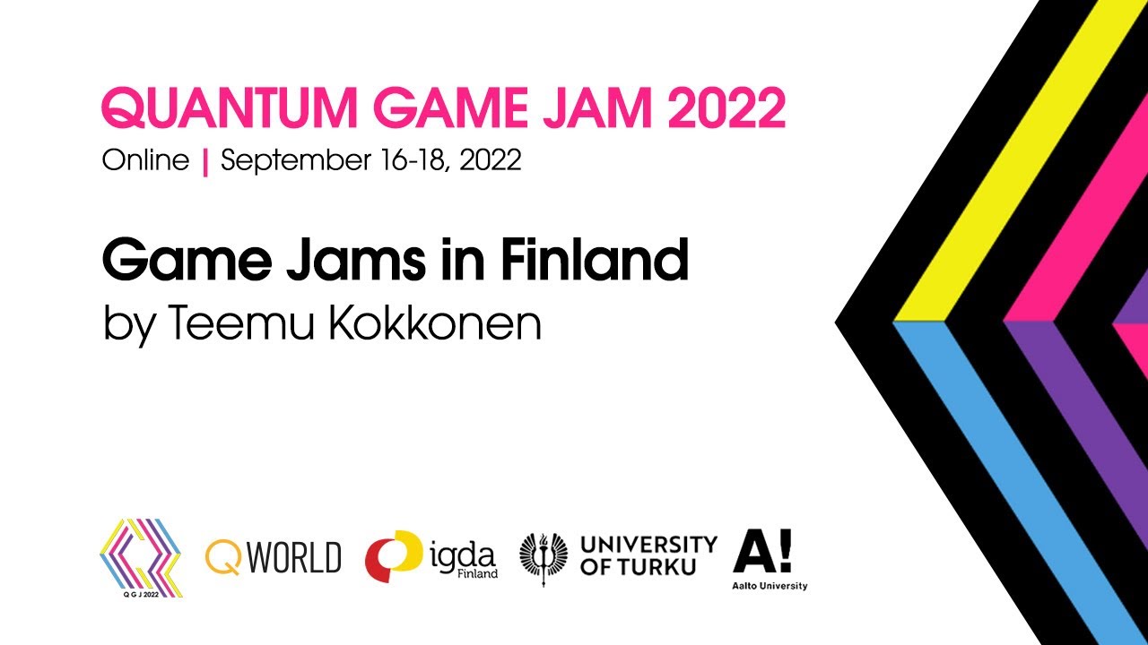 QGJ2022 | Game Jams in Finland by Teemu Kokkonen