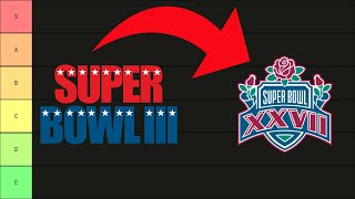Ranking ALL NFL Superbowl Logos