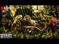 Caçando e sobrevivendo no PATH OF TITANS |  LIVE🔴