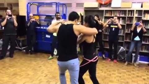 Salsa level 2: CROSS HOLD week 1 demo, august 7, 2014