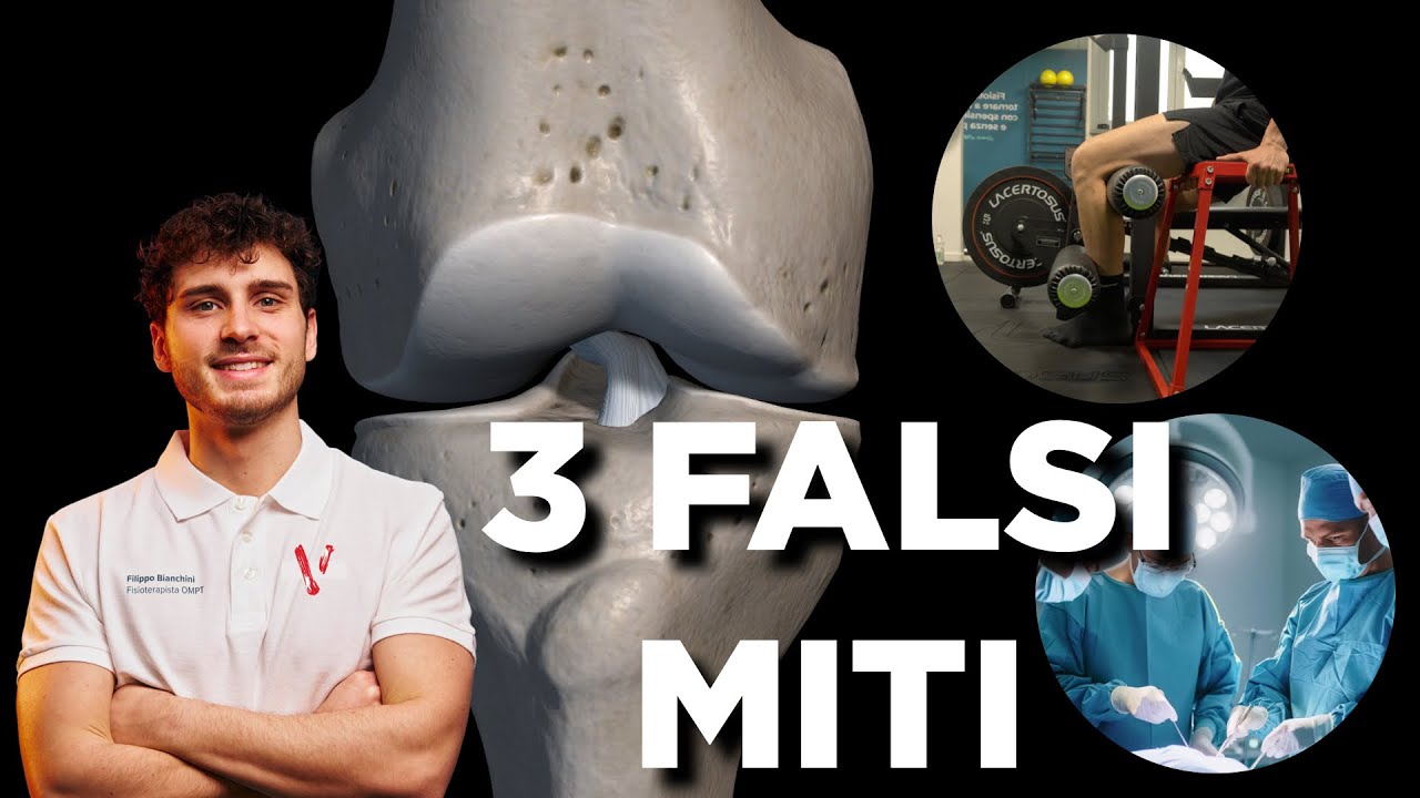 3 FALSI MITI sulla LESIONE del LEGAMENTO CROCIATO ANTERIORE