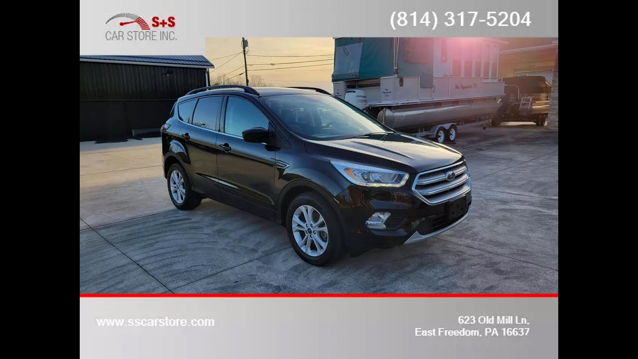 2018 FORD ESCAPE at S+S Car Store in East Freedom, PA B93986 YouTube