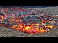 CREEPING LAVA 🔥 #Fagradalsfjall Volcano #Iceland