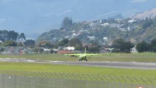 Mitsubishi MU-2B-60 Marquise, ZK-PSR landing Nelson Airport (NZNS)