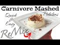 Carnivore mashed potatoes keto not cauliflower  chris cooking nashvilles potatoes remixed