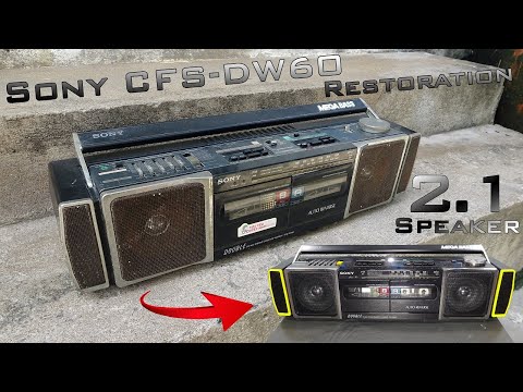 Sony CFS-DW60 Restoration - YouTube