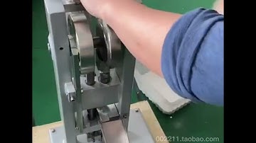 TDP 0 Electroplating Manual Tablet Press Machine Sprint Machinery