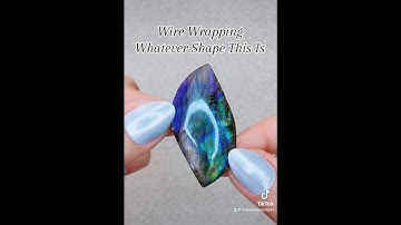 Wire wrapping whatever shape this is