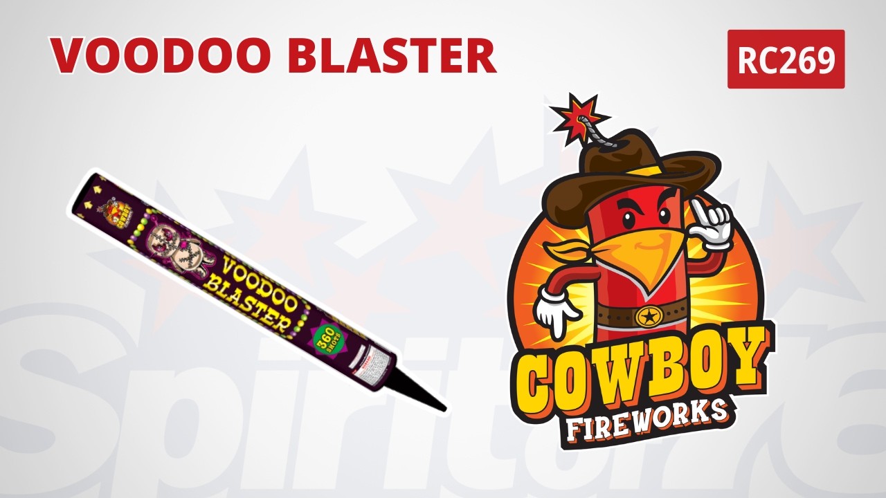 Voodoo Blaster RC269 | Roman Candle by Cowboy 2026 | Spirit of '76
