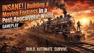 STEEL ARK Is INSANE! | Building a Moving Fortress in a Post-Apocalyptic World - Gameplay