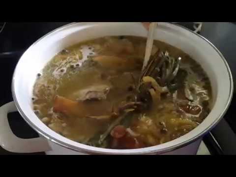 Suriname Saoto Soep Javaans eten - YouTube