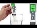 tds ph temp 3 in 1 meter