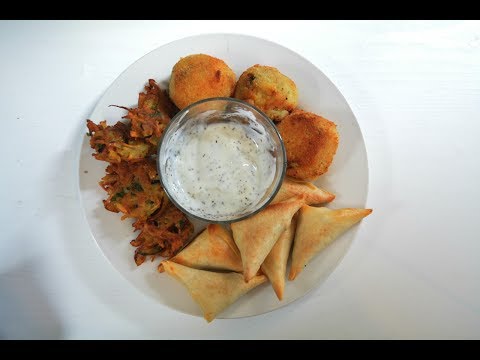 Ramadan Snacks - Samosa, Egg Kebab, Pakora Vegetarian