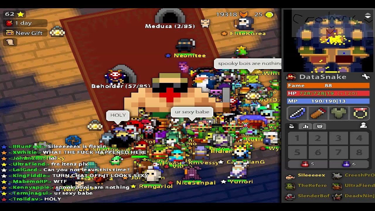 RotMG Silex Event Highlights 8/10/17 YouTube