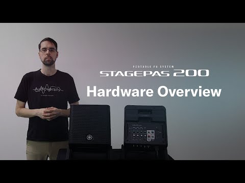 Yamaha STAGEPAS 200: Hardware Overview - YouTube