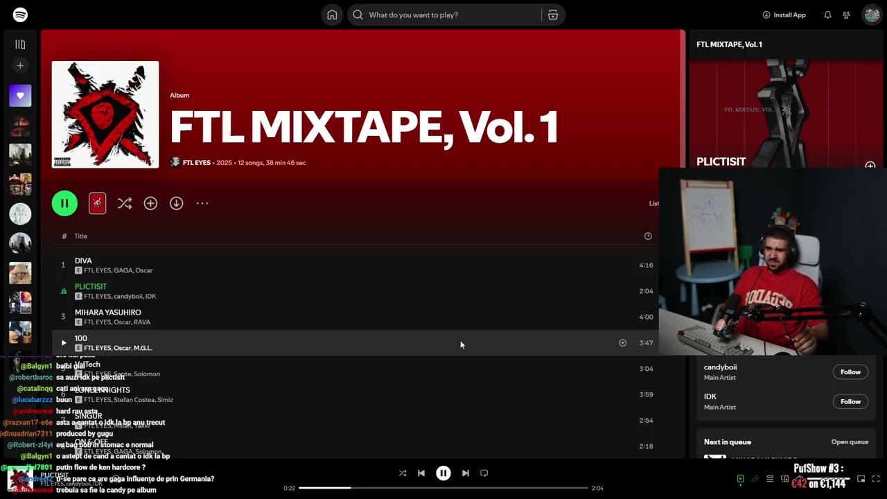 TREBUIE STUDIAT! @FTL EYES  FTL MIXTAPE, Vol.1 / Pufulete reacționează