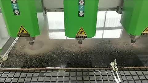 GoodCut Independent 3 Head CNC Router Machine with NC Studio System