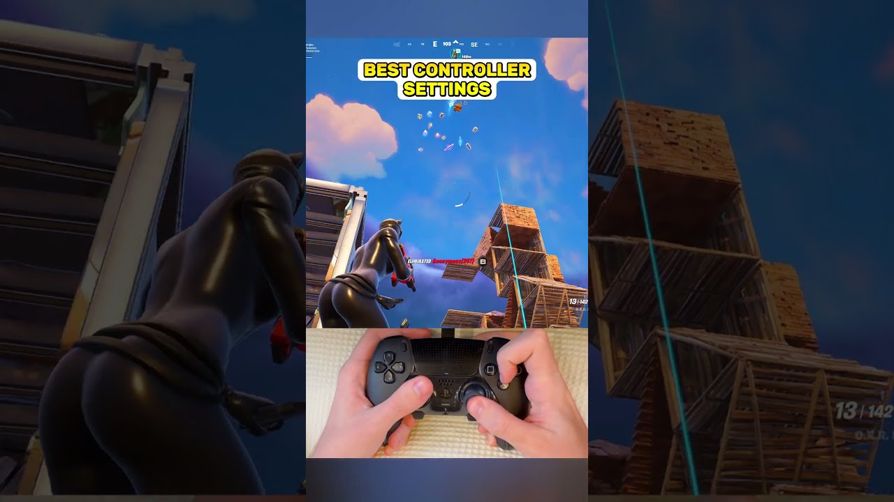 NEW BEST Controller SETTINGS For Aimbot Fortnite Shorts