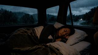 Rainy Midnight Drive 🚗 Soft Drops On The Roof While The Cozy Cabin Lulls You Into Sleep ☔🌙😴 screenshot 5